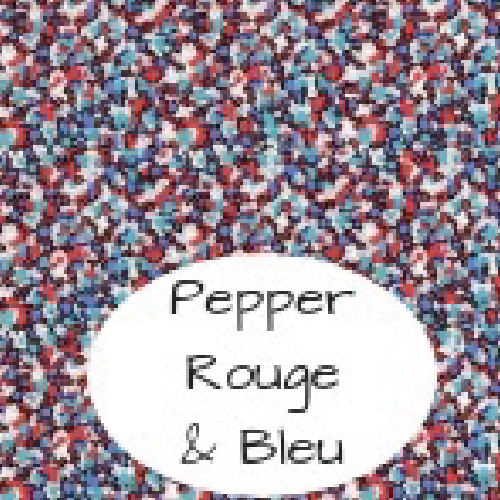 tissu liberty pepper rouge et bleu